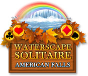 waterscape solitaire: american falls mac game feature image