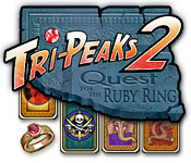 tri-peaks 2: quest for the ruby ring pc game feature image