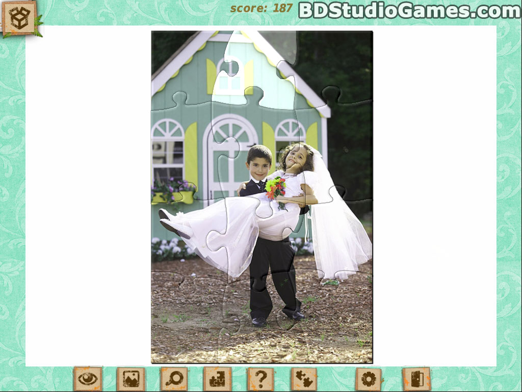 1001 Jigsaw Home Sweet Home: Wedding Ceremony Free Download Screenshots 1