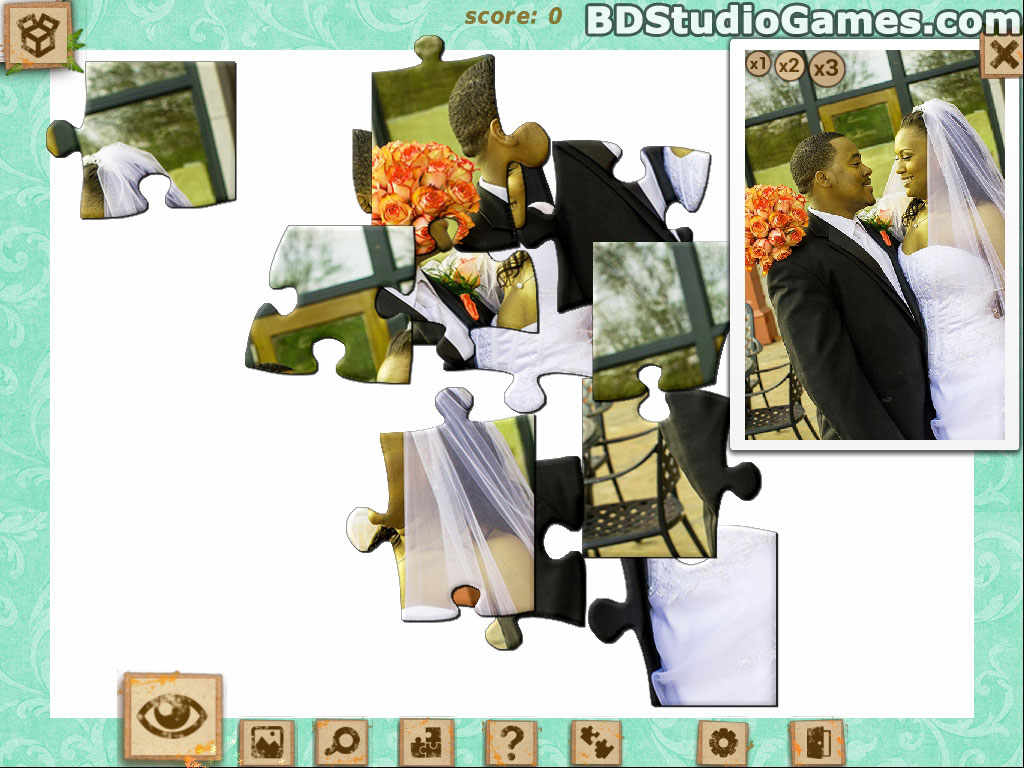 1001 Jigsaw Home Sweet Home: Wedding Ceremony Free Download Screenshots 11