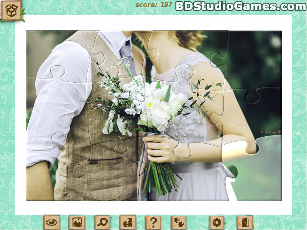 1001 Jigsaw Home Sweet Home: Wedding Ceremony Free Download Screenshots 7