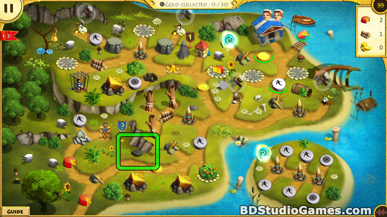 12 Labours of Hercules X: Greed for Speed Puzzle Pieces Locations Screenshots 05