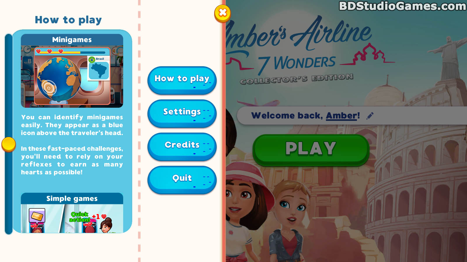 Amber's Airline: 7 Wonders Walkthrough, Guide and Tips Screenshot 08