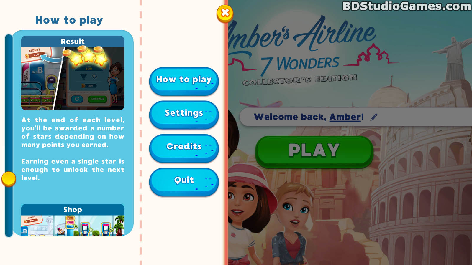 Amber's Airline: 7 Wonders Walkthrough, Guide and Tips Screenshot 10