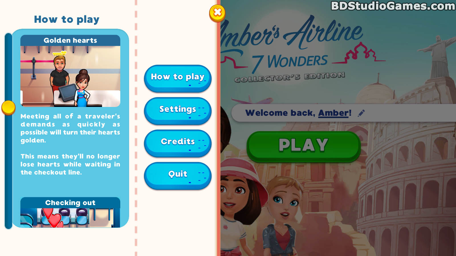 Amber's Airline: 7 Wonders Walkthrough, Guide and Tips Screenshot 06