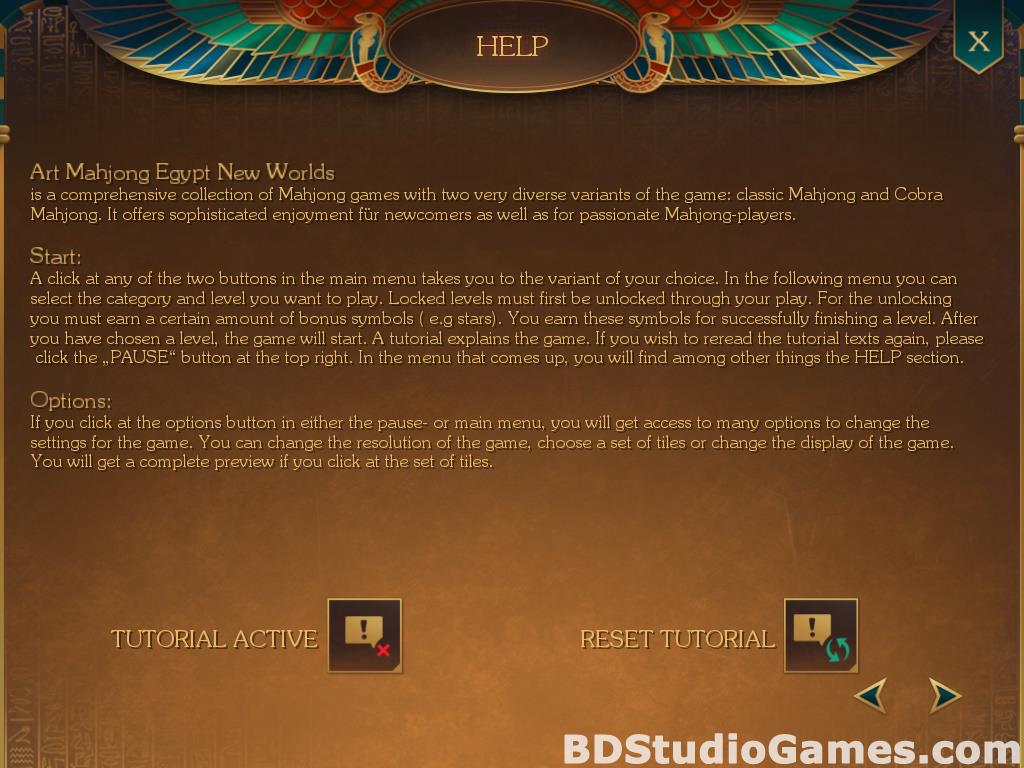 Art Mahjong Egypt: New Worlds Free Download Screenshots 03