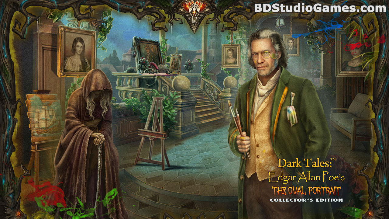 Dark Tales: Edgar Allan Poe's The Oval Portrait Collector's Edition Free Download Screenshots 2