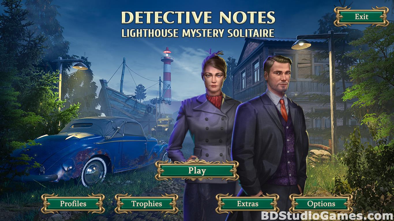 Detective Notes: Lighthouse Mystery Solitaire Free Download Screenshots 01