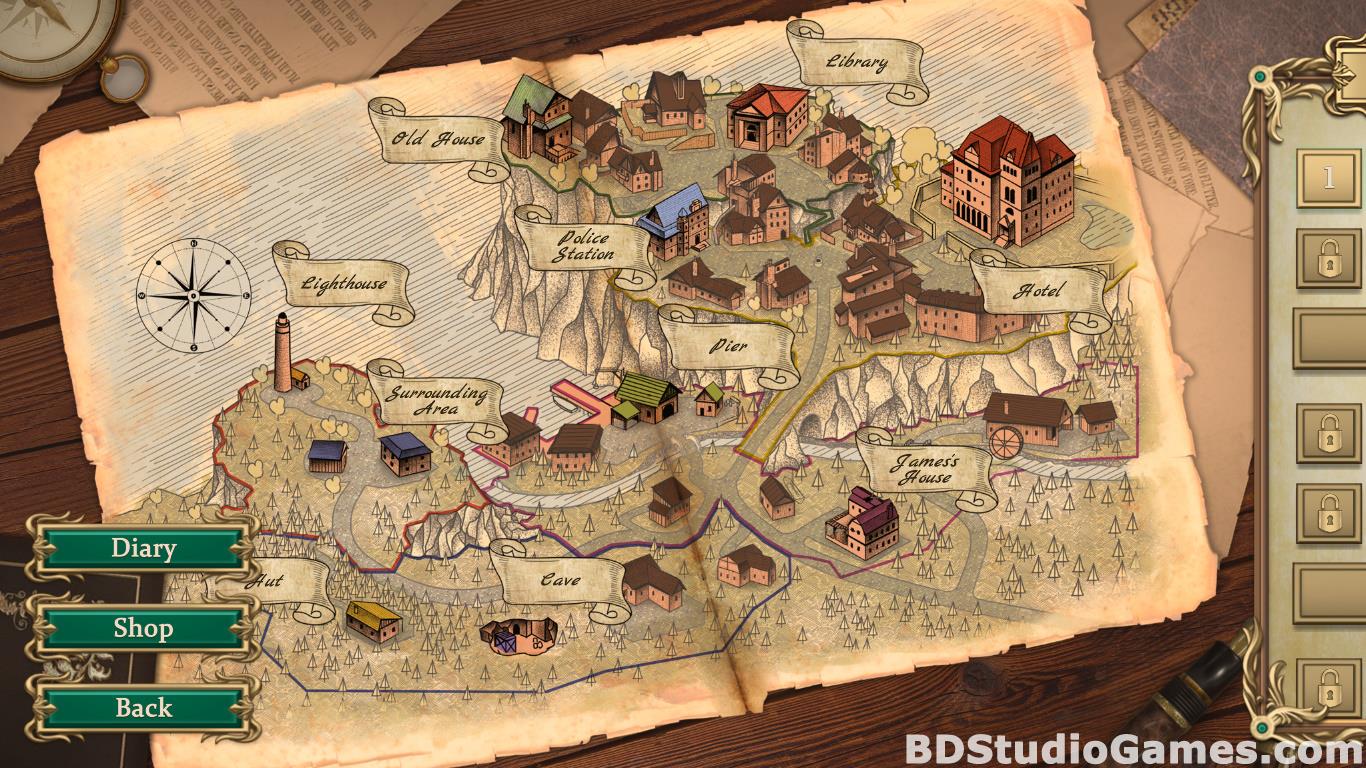 Detective Notes: Lighthouse Mystery Solitaire Free Download Screenshots 06