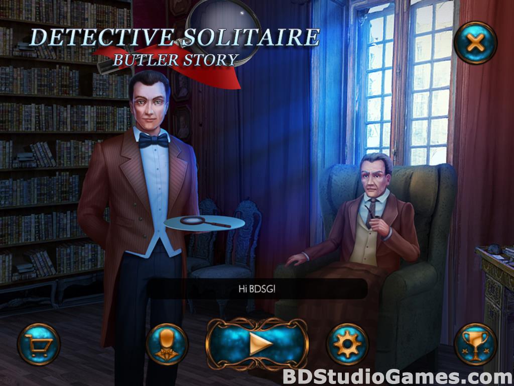 Detective Solitaire. Butler Story Free Download Screenshots 01