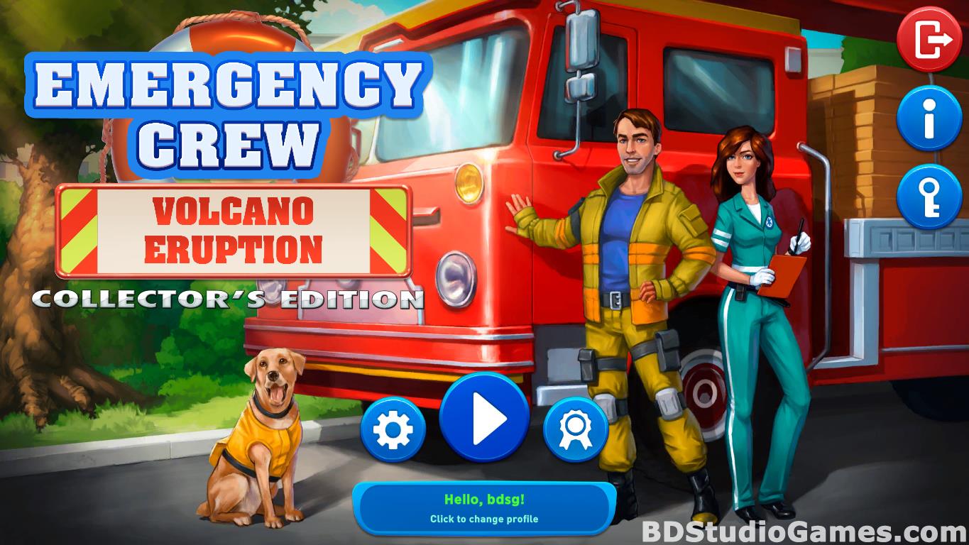 Emergency Crew: Volcano Eruption Collector's Edition Free Download Screenshots 01