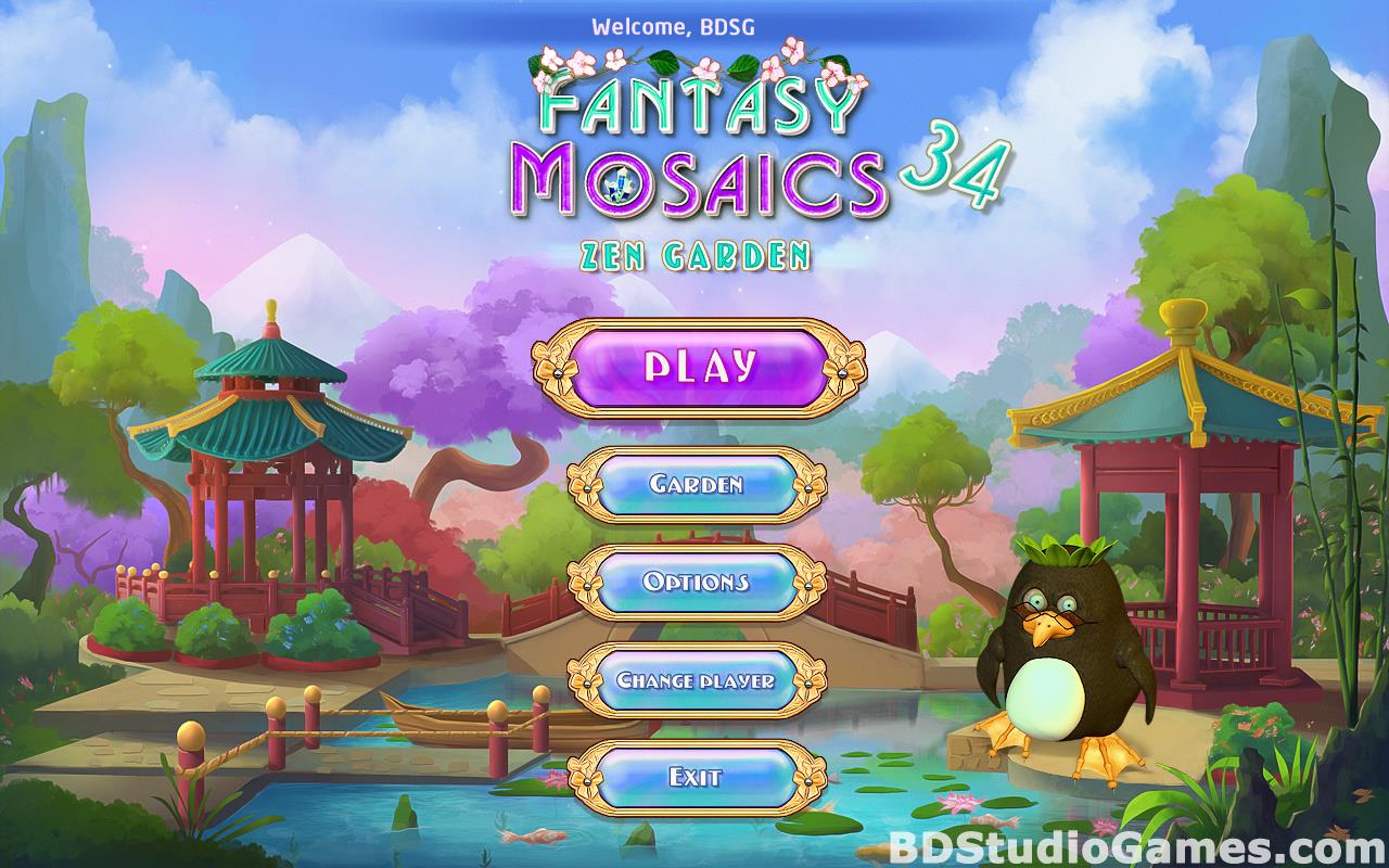 Fantasy Mosaics 34: Zen Garden Free Download Screenshots 01