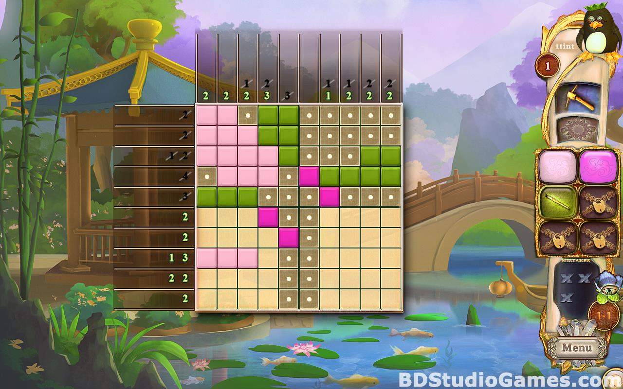 Fantasy Mosaics 34: Zen Garden Free Download Screenshots 11