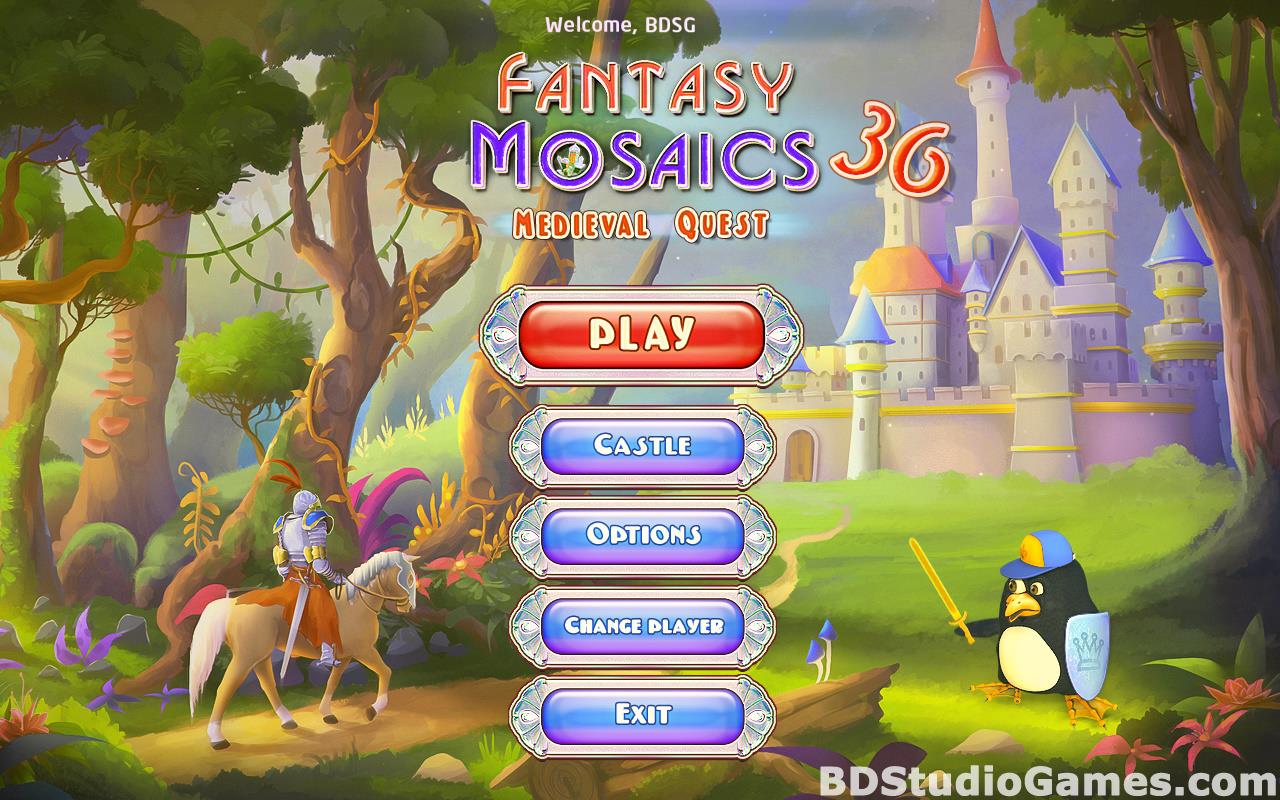 Fantasy Mosaics 36: Medieval Quest Free Download Screenshots 01