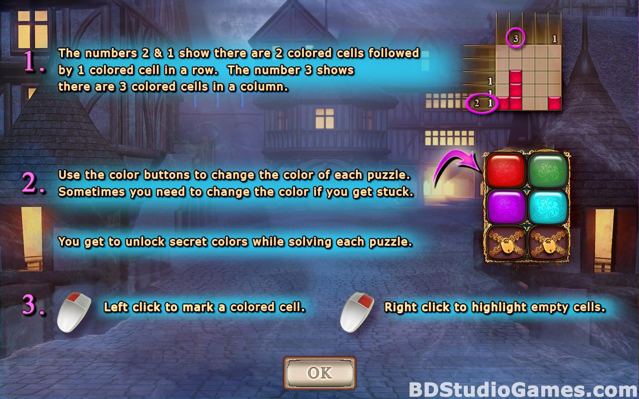 Fantasy Mosaics 37: Spooky Night Free Download Screenshots 07