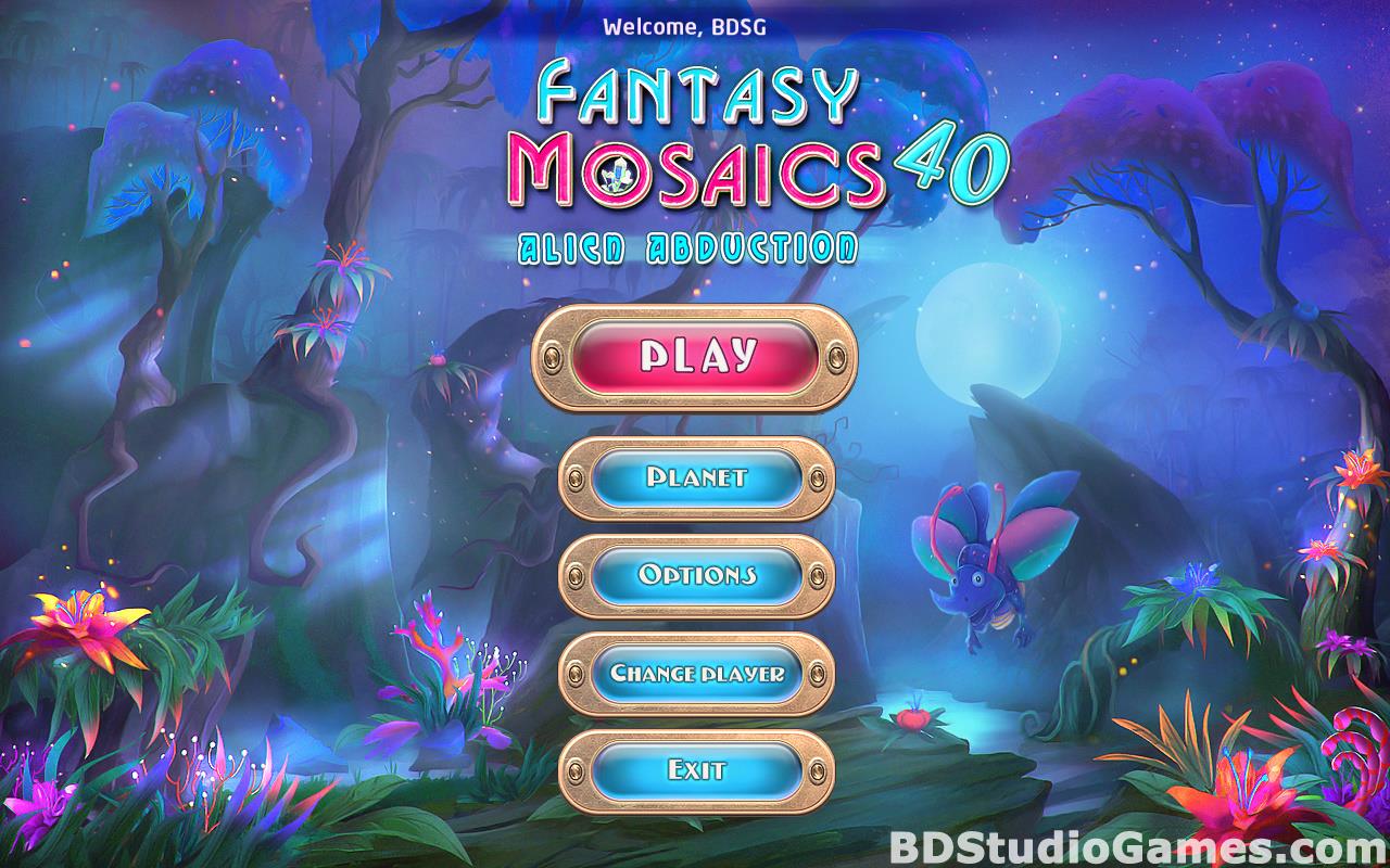 Fantasy Mosaics 40: Alien Abduction Free Download Screenshots 01
