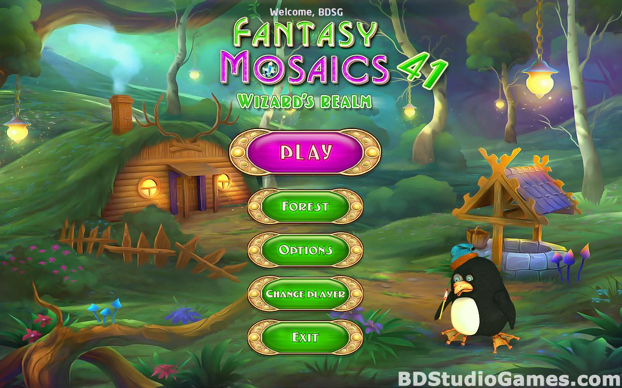 Fantasy Mosaics 41: Wizard's Realm Free Download Screenshots 01