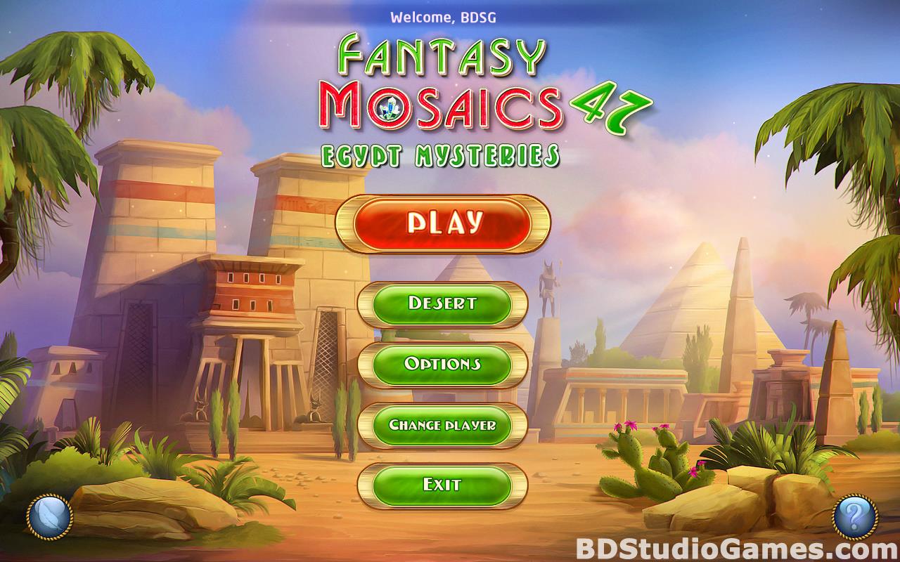 Fantasy Mosaics 47: Egypt Mysteries Free Download Screenshots 01