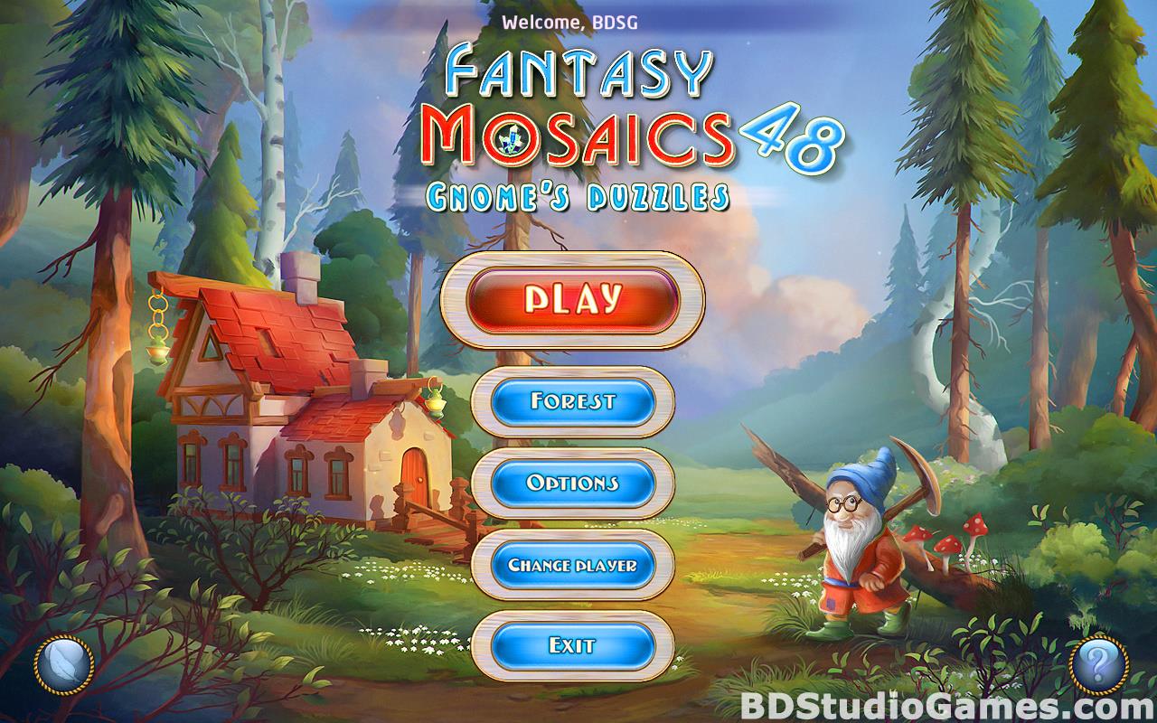 Fantasy Mosaics 48: Gnome's Puzzles Free Download Screenshots 01