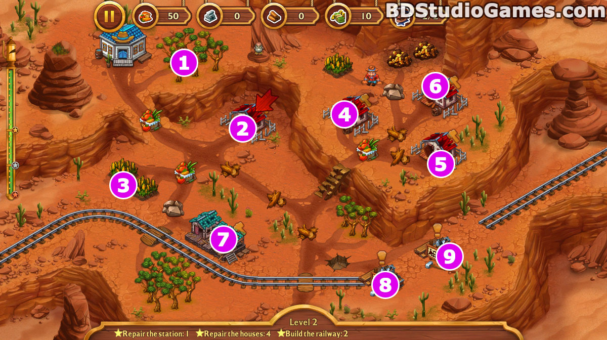 Golden Rails: Tales of the Wild West Walkthrough, Guides and Tips Screenshots 02