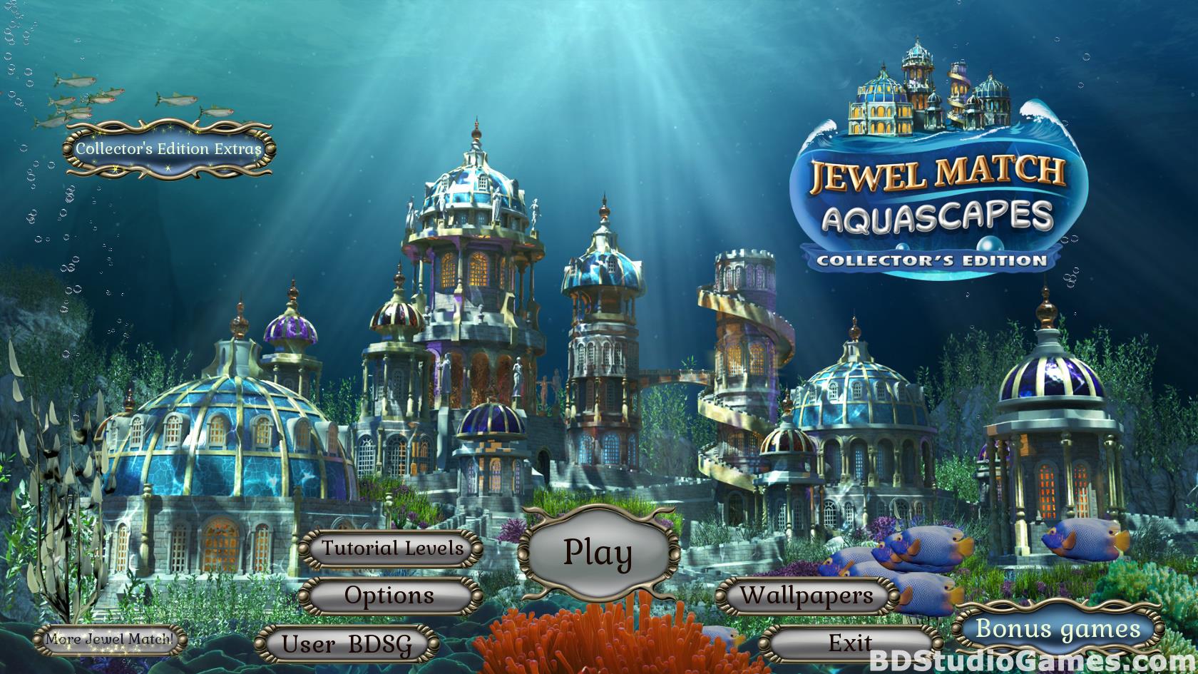Jewel Match Aquascapes Collector's Edition Free Download Screenshots 01