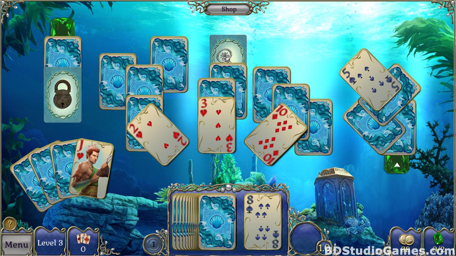 Jewel Match Atlantis Solitaire Free Download Screenshots 13