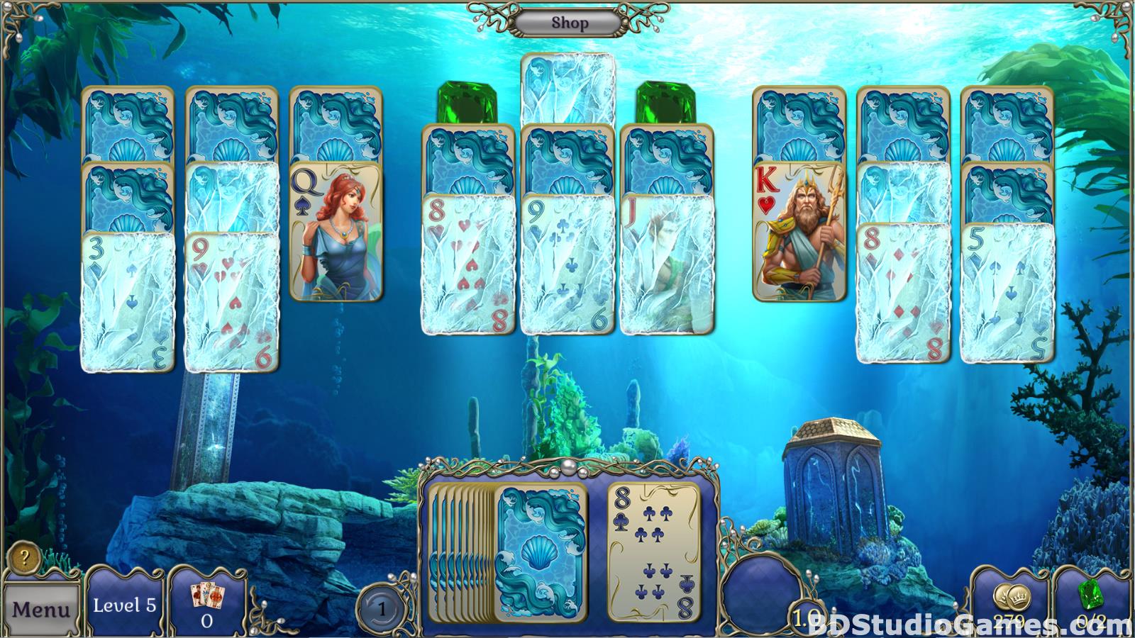 Jewel Match Atlantis Solitaire Free Download Screenshots 16