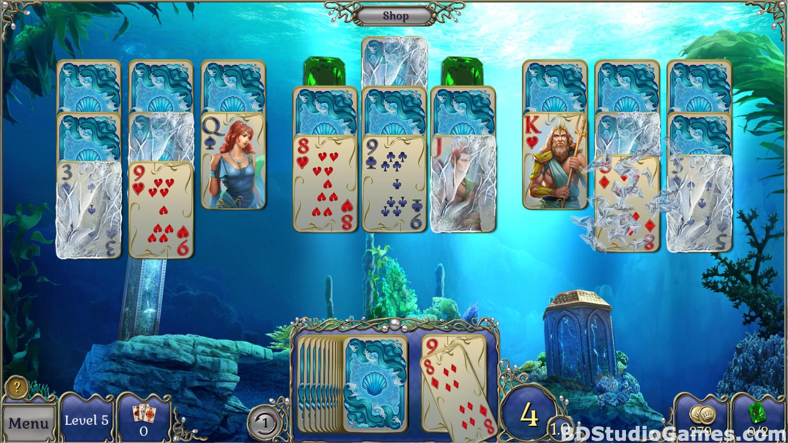 Jewel Match Atlantis Solitaire Free Download Screenshots 17