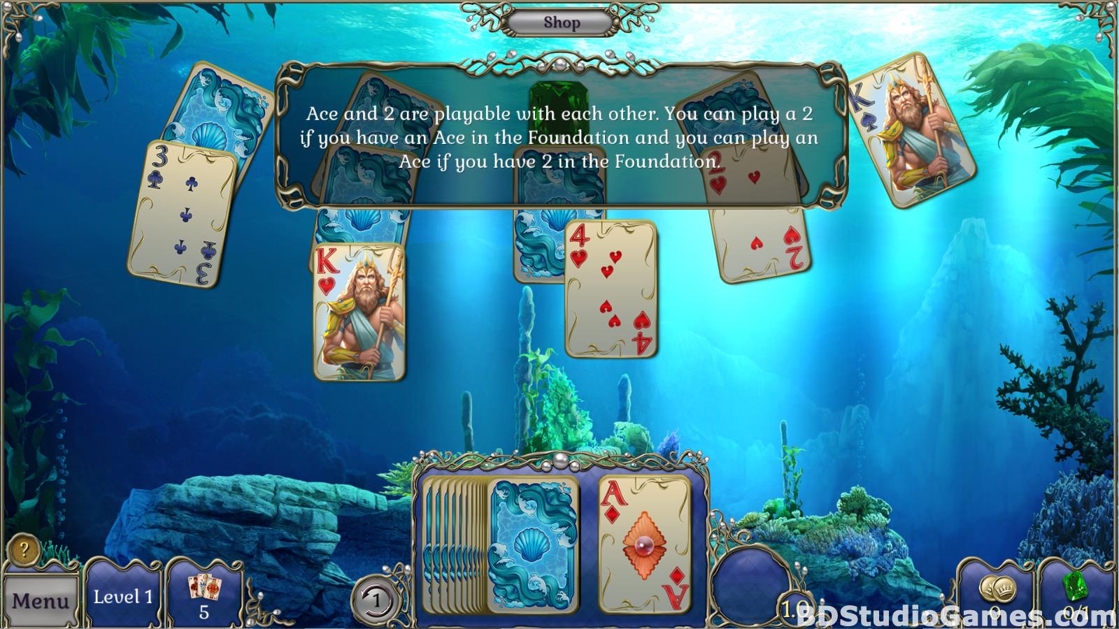 Jewel Match Atlantis Solitaire Free Download Screenshots 08