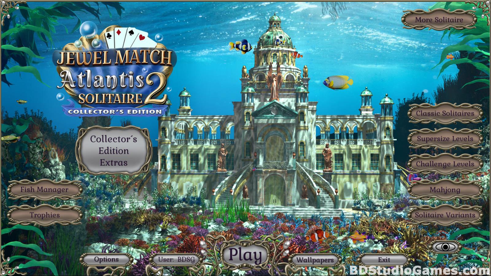 Jewel Match Solitaire: Atlantis 2 Collector's Edition Free Download Screenshots 01