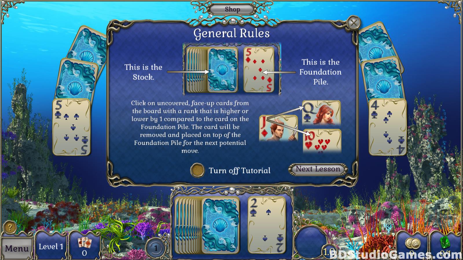 Jewel Match Solitaire: Atlantis 2 Collector's Edition Free Download Screenshots 07