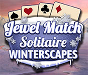 Jewel Match Solitaire: Winterscapes Gameplay