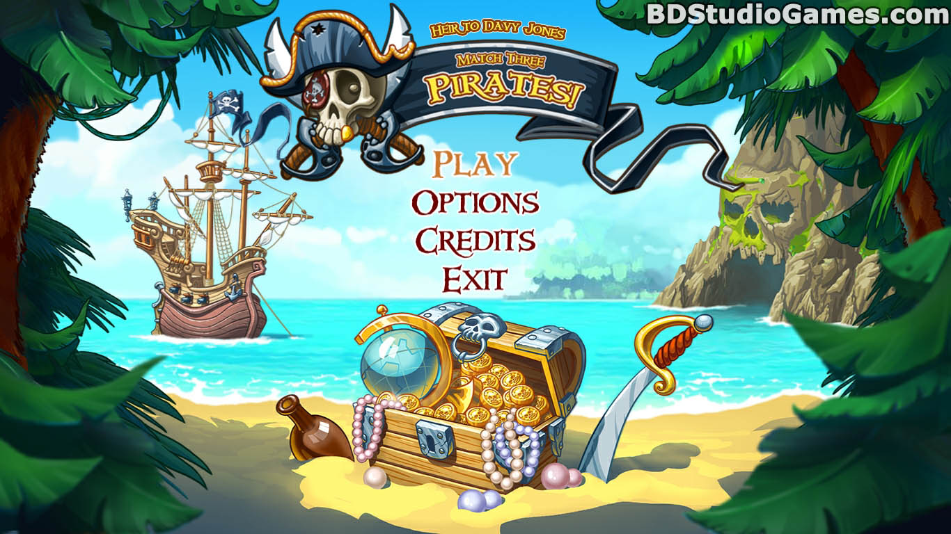 Match Three Pirates! Heir to Davy Jones Free Download Screenshots 01