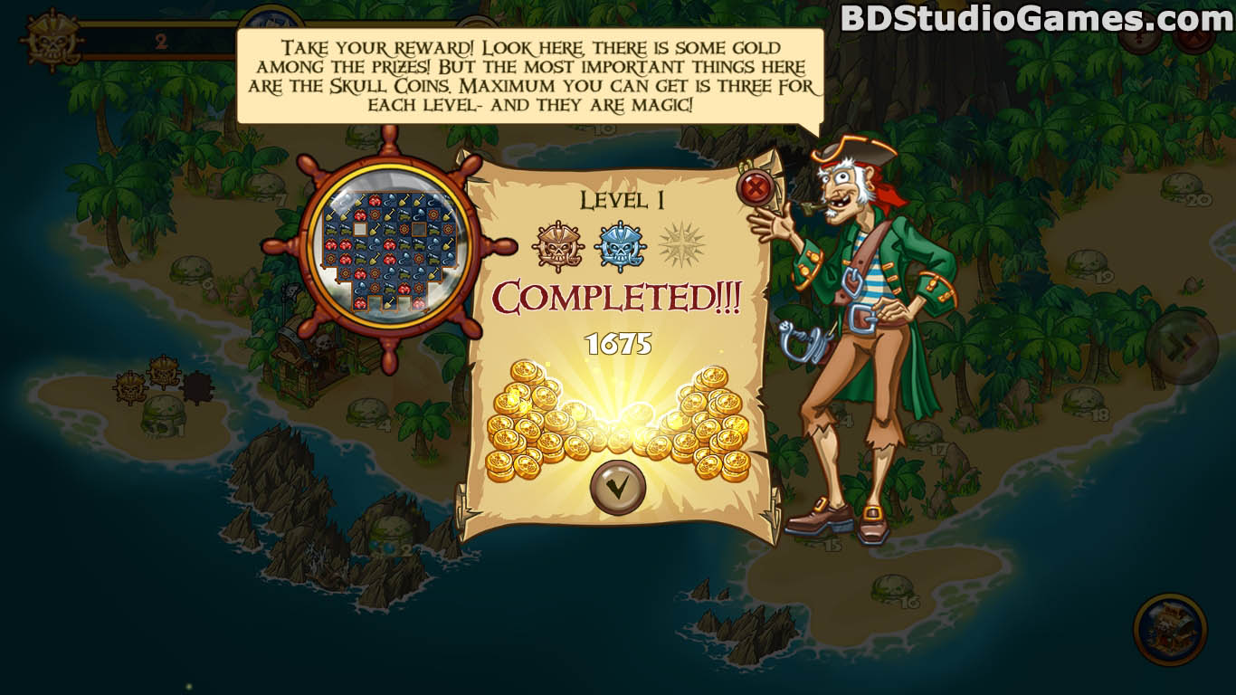 Match Three Pirates! Heir to Davy Jones Free Download Screenshots 12