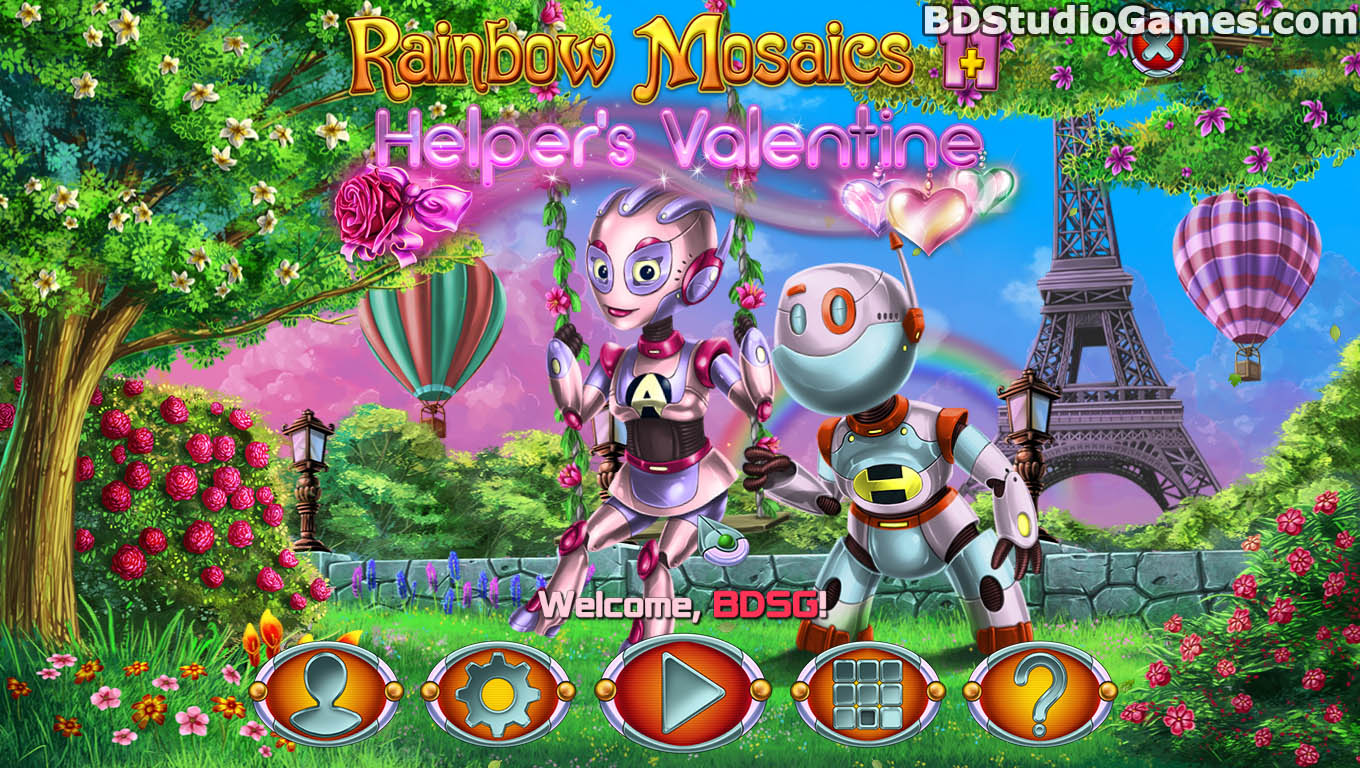 Rainbow Mosaics 11: Helper's Valentine Game Free Download Screenshots 01