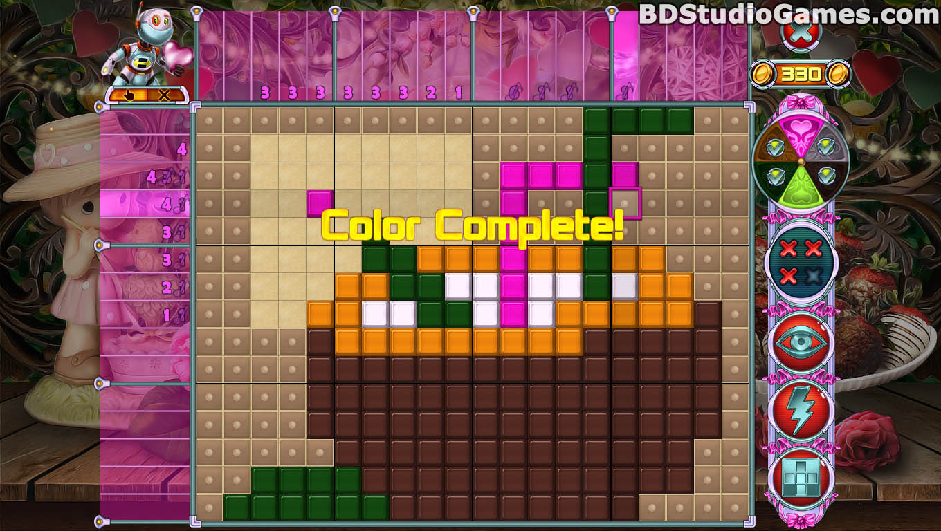 Rainbow Mosaics 11: Helper's Valentine Game Free Download Screenshots 10
