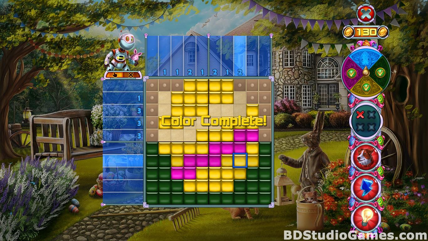 Rainbow Mosaics 12: Easter Helper Free Download Screenshots 10