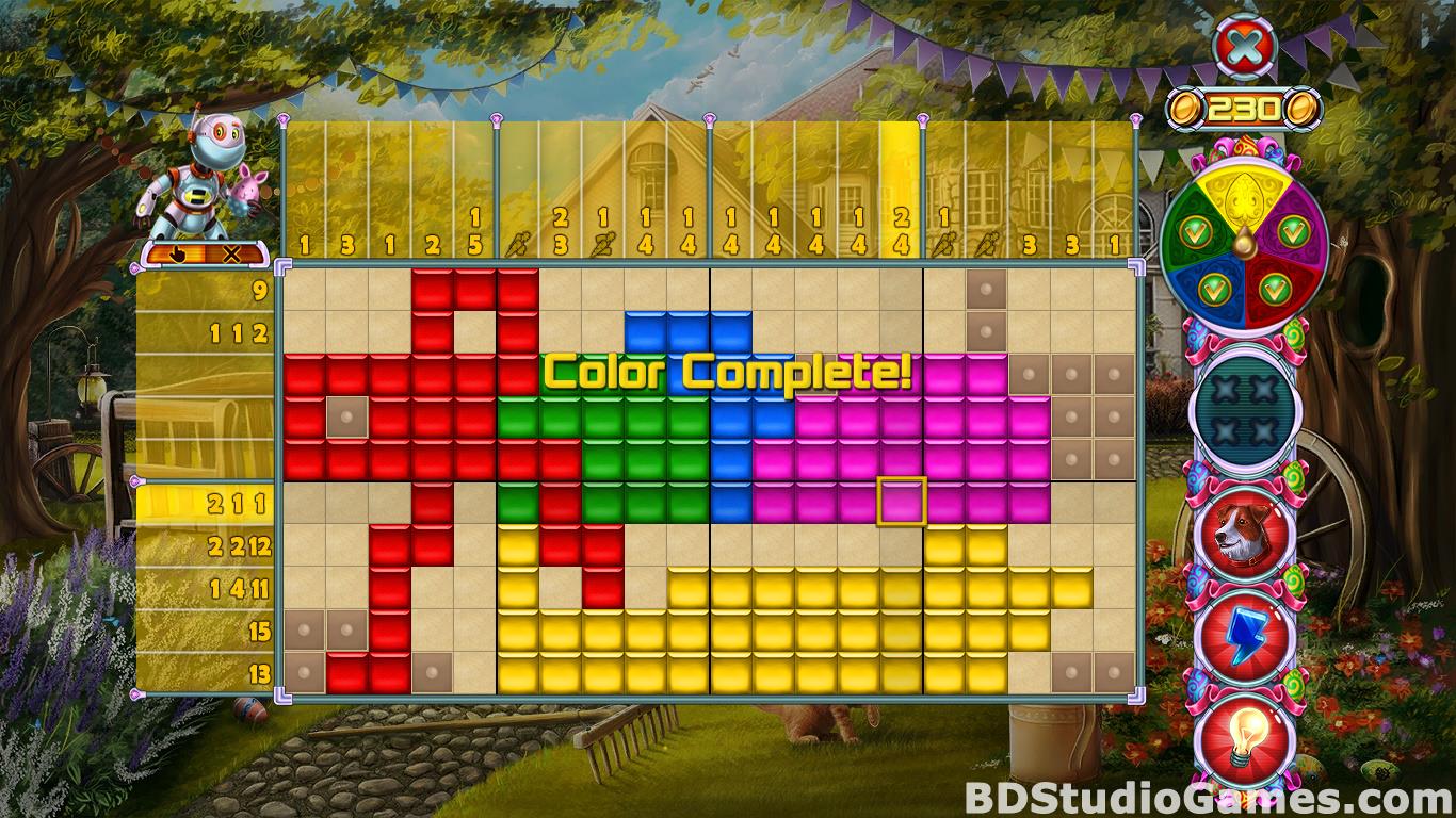 Rainbow Mosaics 12: Easter Helper Free Download Screenshots 14