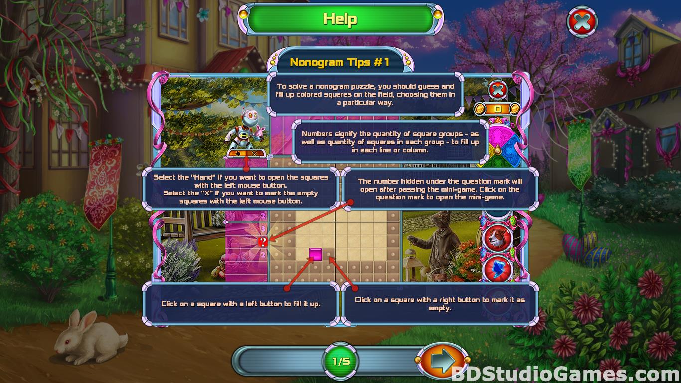 Rainbow Mosaics 12: Easter Helper Free Download Screenshots 03