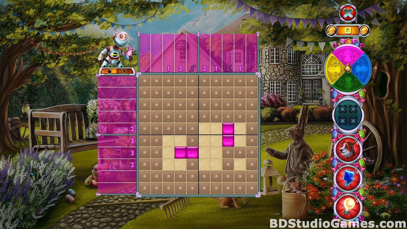 Rainbow Mosaics 12: Easter Helper Free Download Screenshots 09