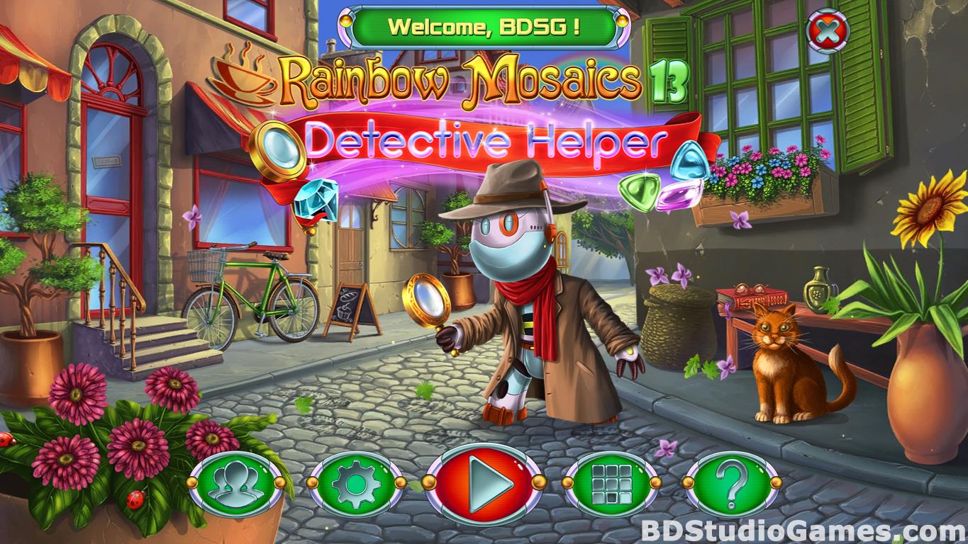 Rainbow Mosaics 13: Detective Helper Free Download Screenshots 01