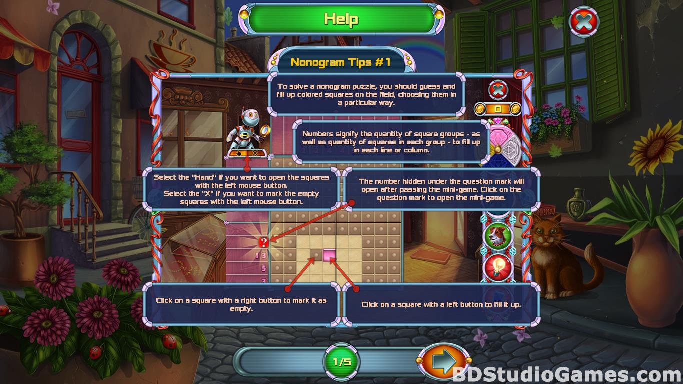 Rainbow Mosaics 13: Detective Helper Free Download Screenshots 02