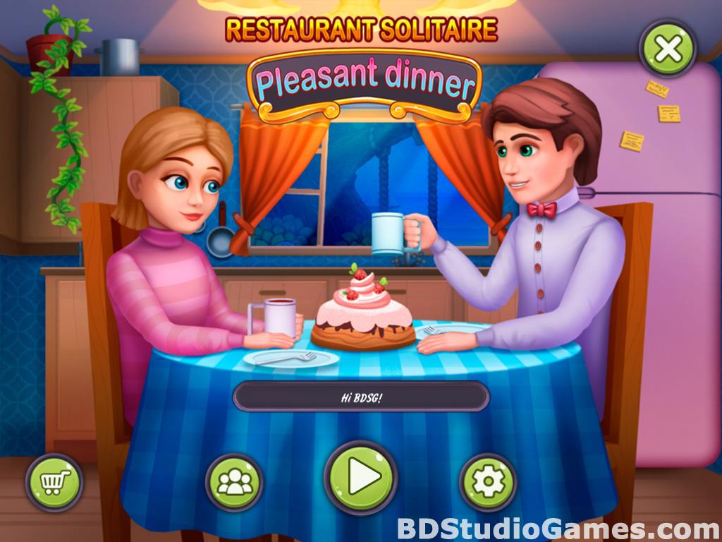 Restaurant Solitaire: Pleasant Dinner Free Download Screenshots 01