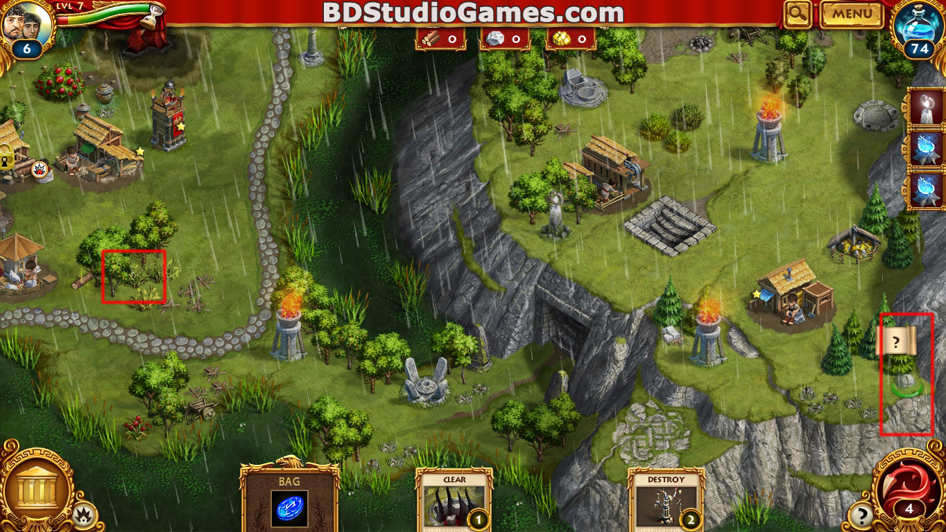 Roman Adventures: Britons Season One Caches Locations Level 7 Screenshots 2