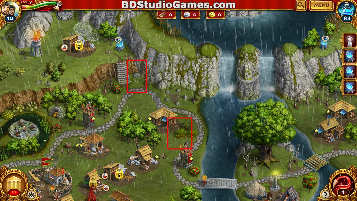 Roman Adventures: Britons Season One Caches Locations Level 9 Screenshots 1