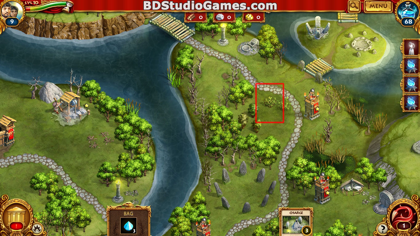 Roman Adventures: Britons Season One Caches Locations Level 10 Screenshots 3