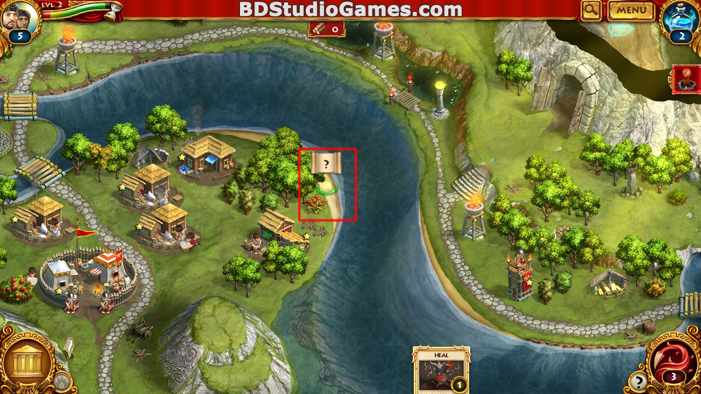 Roman Adventures: Britons Season One Caches Locations Level 2 Screenshots 2