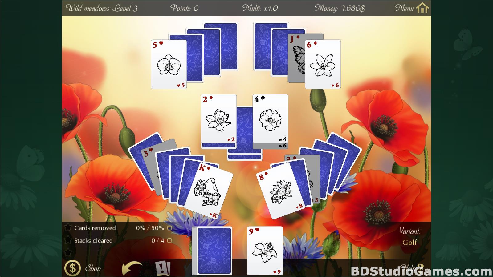 Solitaire Beautiful Garden Season Free Download Screenshots 10