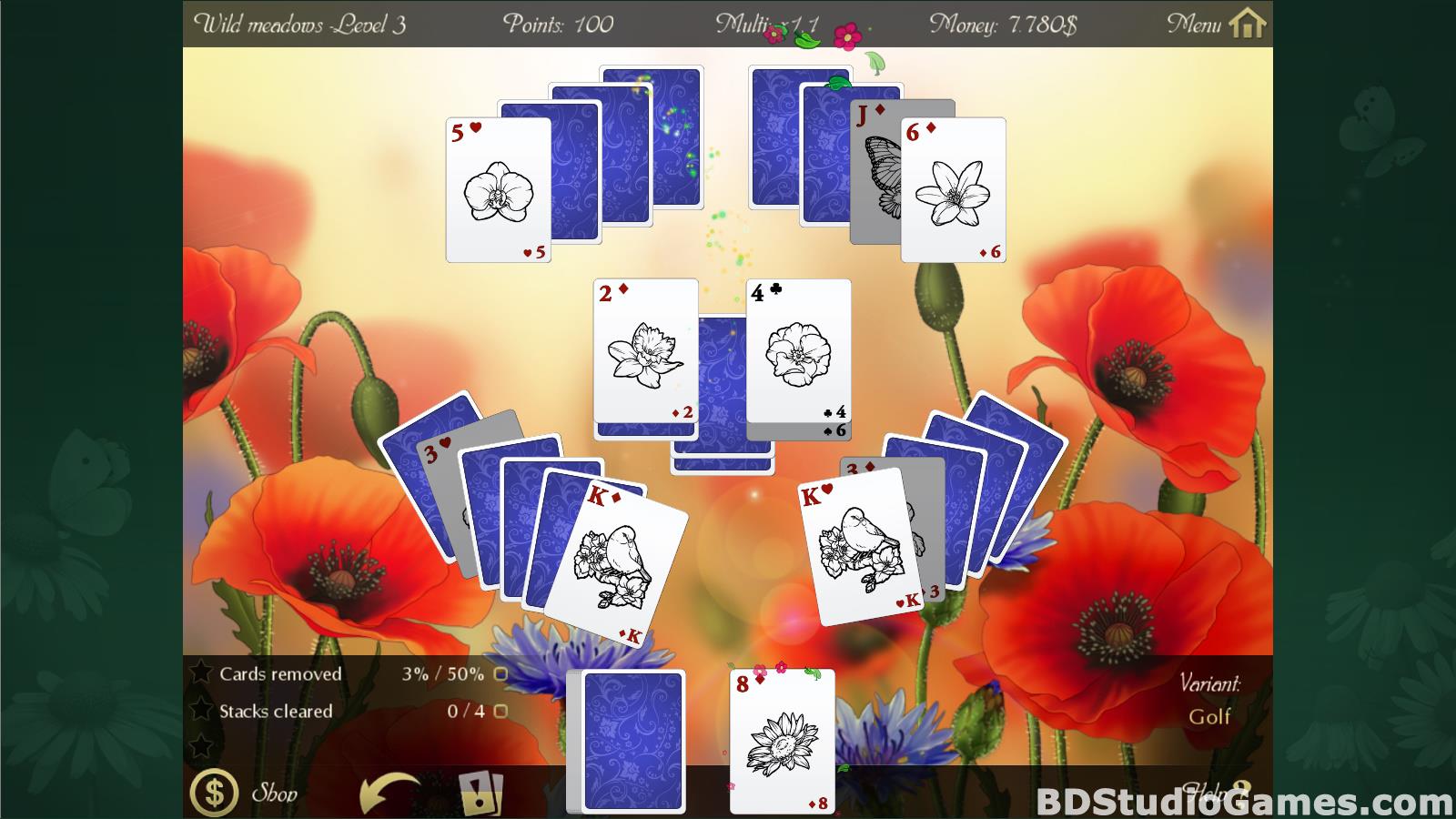 Solitaire Beautiful Garden Season Free Download Screenshots 11