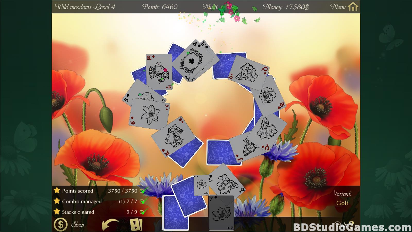 Solitaire Beautiful Garden Season Free Download Screenshots 14